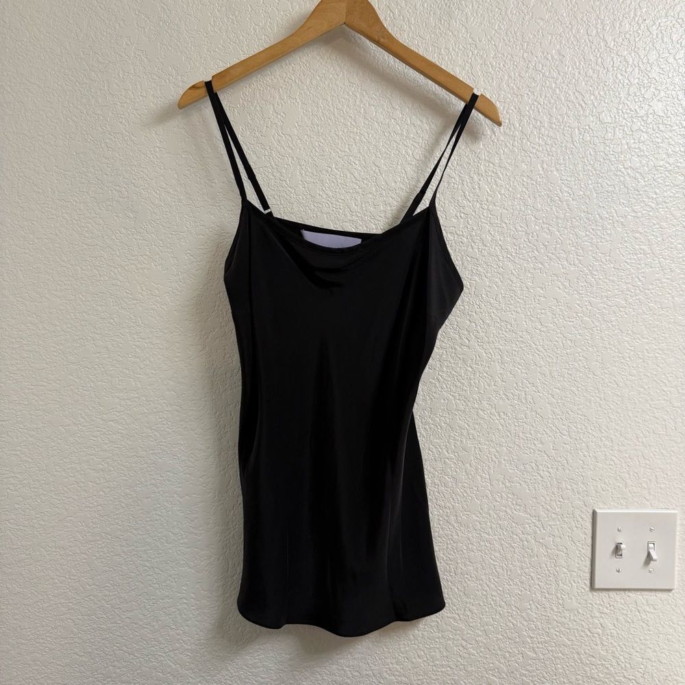 Lavender Label Vera Wang Black Silk Tank – Size 12 / 46
